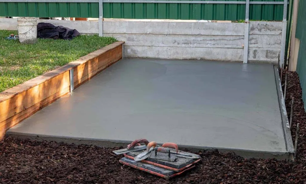 Concreting in Molonglo Valley, ACT